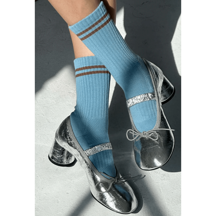 Le Bon Shoppe Boyfriend Socks - Assorted colors Powder Blue / ONESIZE Accessories Parts and Labour Hood River Oregon Clothing Store