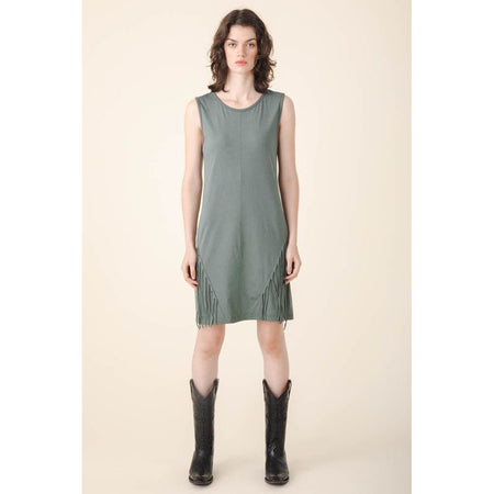 Prairie Underground Heron Dress in Cool Green Apparel & Accessories Parts and Labour Hood River Oregon Clothing Store