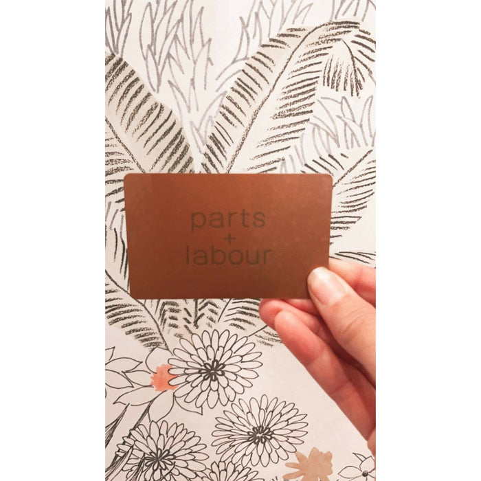 Parts + Labour, Women's Clothing Boutique in Hood River, Oregon Gift Card Gift Card Parts and Labour Hood River Oregon Clothing Store