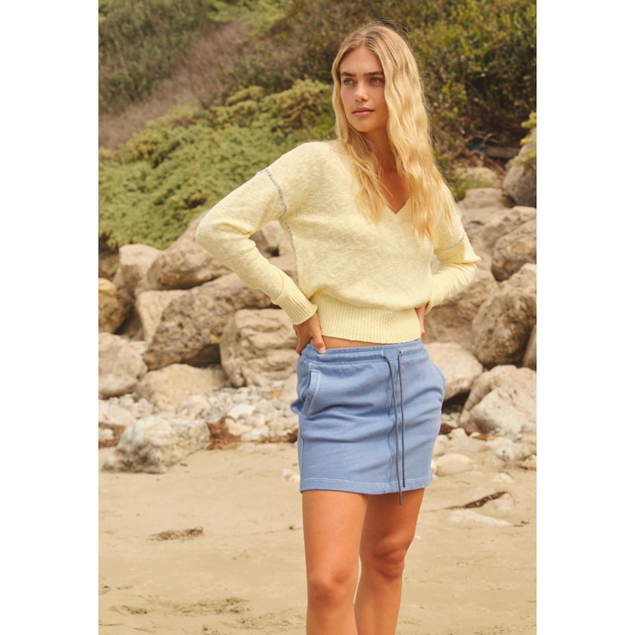Vintage Terry Mini Skirt