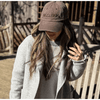 Mother Hats Embroidered Dad Hat Brown Accessories Parts and Labour Hood River Oregon Clothing Store
