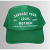 Mother Hats Support Your Local Mother Green Accessories Parts and Labour Hood River Oregon Clothing Store