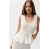 Cleobella Anna Peplum Sweater Top Shirts & Tops Parts and Labour Hood River Oregon Clothing Store