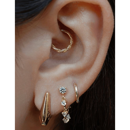 Lucy Chain Studs