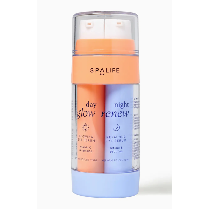 Day & Night Dual Korean Eye Serum Set | Brighten + Renew