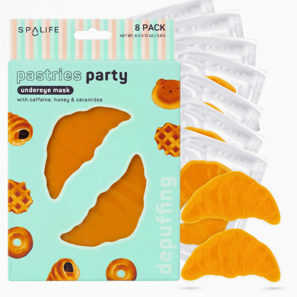 Pastries Party Croissant Depuffing Under Eye Patches