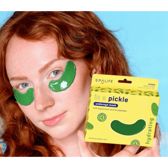 Pickle Shaped Hydrating Eye Patches