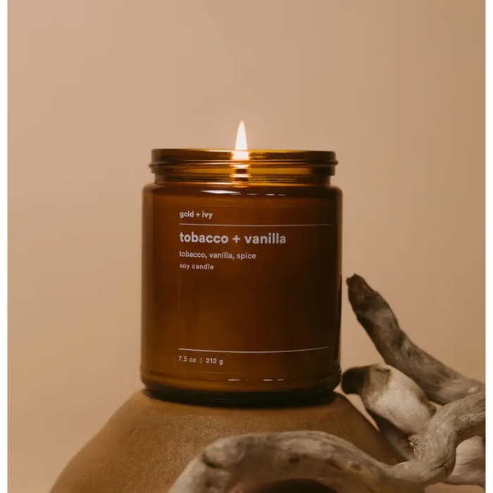 Tobacco Vanilla Soy Candle