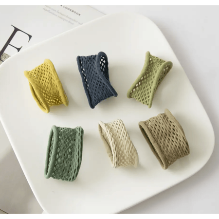 Adorro Boho Mesh Fisherman Hair Ties Accessories Parts and Labour Hood River Oregon Clothing Store