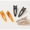 Adorro Cat Face Barrette Clip Set of 2 Accessories Parts and Labour Hood River Oregon Clothing Store