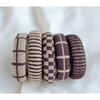 Adorro Checkered/Plaid/Stripes Seamless Hair Ties Accessories Parts and Labour Hood River Oregon Clothing Store