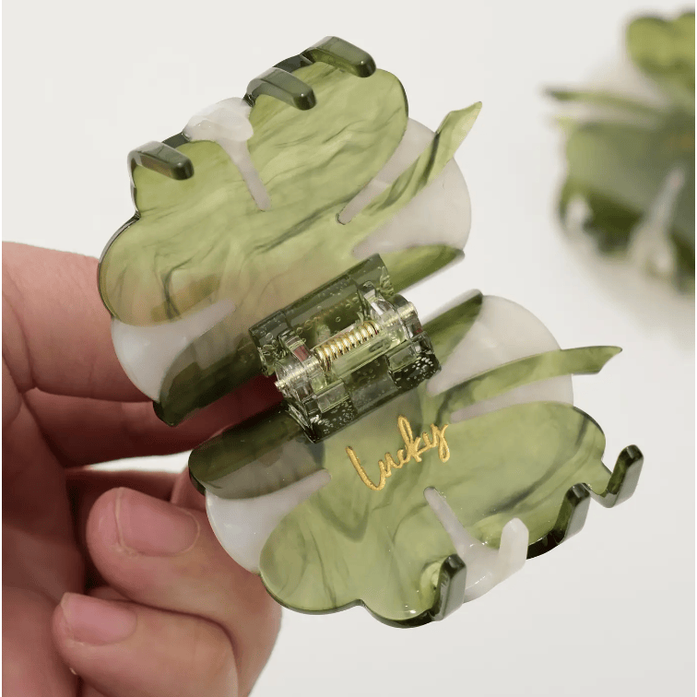 Adorro Lucky Four Leaf Clover Claw Clip Accessories Parts and Labour Hood River Oregon Clothing Store