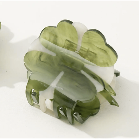 Adorro Lucky Four Leaf Clover Claw Clip Accessories Parts and Labour Hood River Oregon Clothing Store