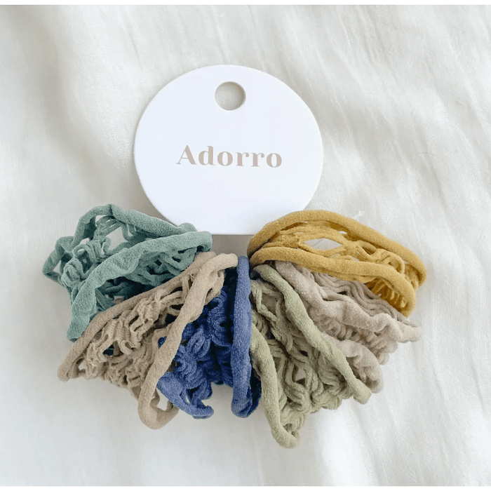 Adorro Seamless Boho Mesh Fisherman Net Hair Tie Accessories Parts and Labour Hood River Oregon Clothing Store