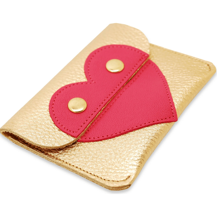 Alkemest Cute Heart Motif Coin Pouch Accessories Parts and Labour Hood River Oregon Clothing Store