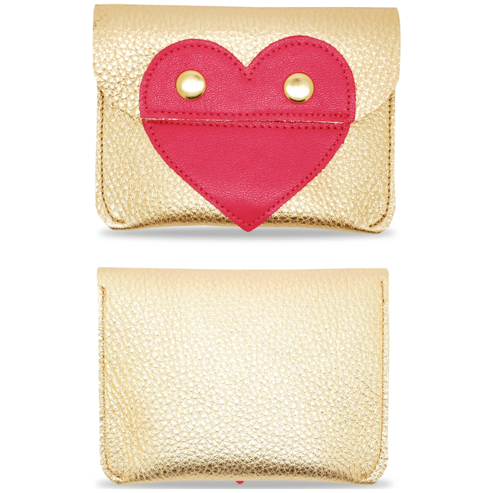 Alkemest Cute Heart Motif Coin Pouch Accessories Parts and Labour Hood River Oregon Clothing Store