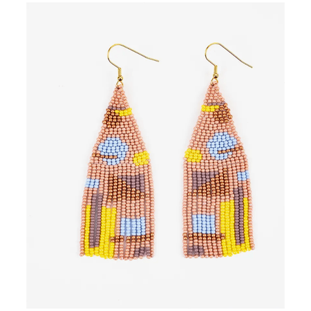 Altiplano Shapes Fringe Earrings Pastel Pop Accessories Parts and Labour Hood River Oregon Clothing Store