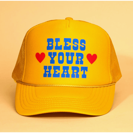 Ascot + Hart Bless Your Heart Trucker Hats Parts and Labour Hood River Oregon Clothing Store