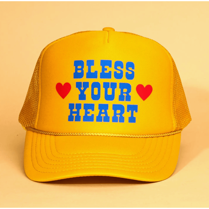 Ascot + Hart Bless Your Heart Trucker Hats Parts and Labour Hood River Oregon Clothing Store