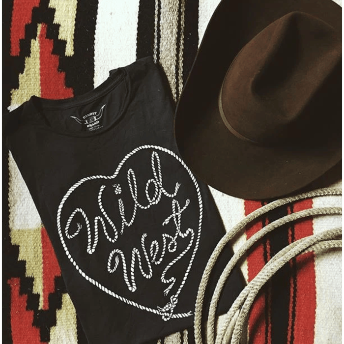 Bandit Brand Wild West Tee Shirts & Tops Parts and Labour Hood River Oregon Clothing Store