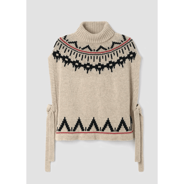 Beaumont Organic Kanon-Sue Knitted Vest Cream Marl / XS Vest Parts and Labour Hood River Oregon Clothing Store