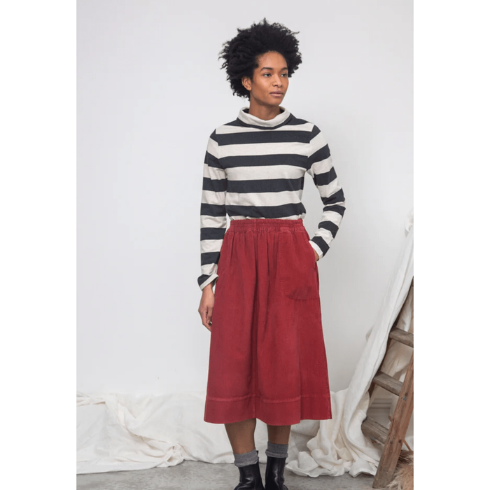 Beaumont Organic Pine-Sue Organic Cotton Stripe Jersey Top Shirts & Tops Parts and Labour Hood River Oregon Clothing Store