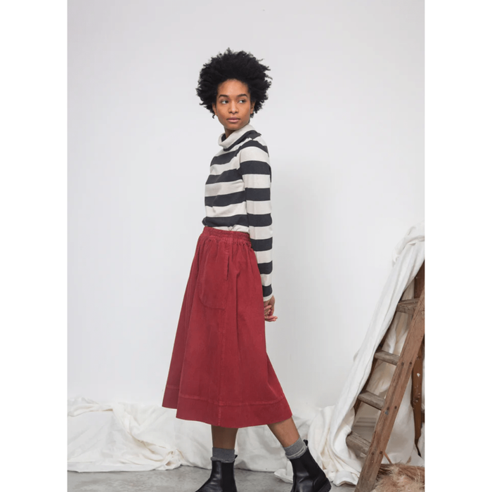 Beaumont Organic Pine-Sue Organic Cotton Stripe Jersey Top Shirts & Tops Parts and Labour Hood River Oregon Clothing Store
