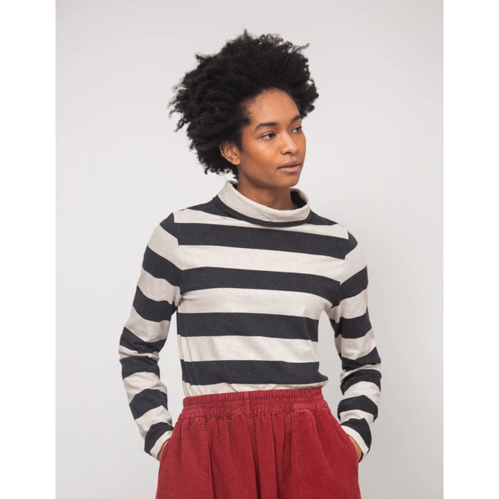 Beaumont Organic Pine-Sue Organic Cotton Stripe Jersey Top Shirts & Tops Parts and Labour Hood River Oregon Clothing Store