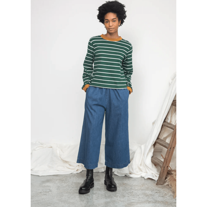 Beaumont Organic Sierra-Sue Organic Cotton Stripe Jersey Top Shirts & Tops Parts and Labour Hood River Oregon Clothing Store