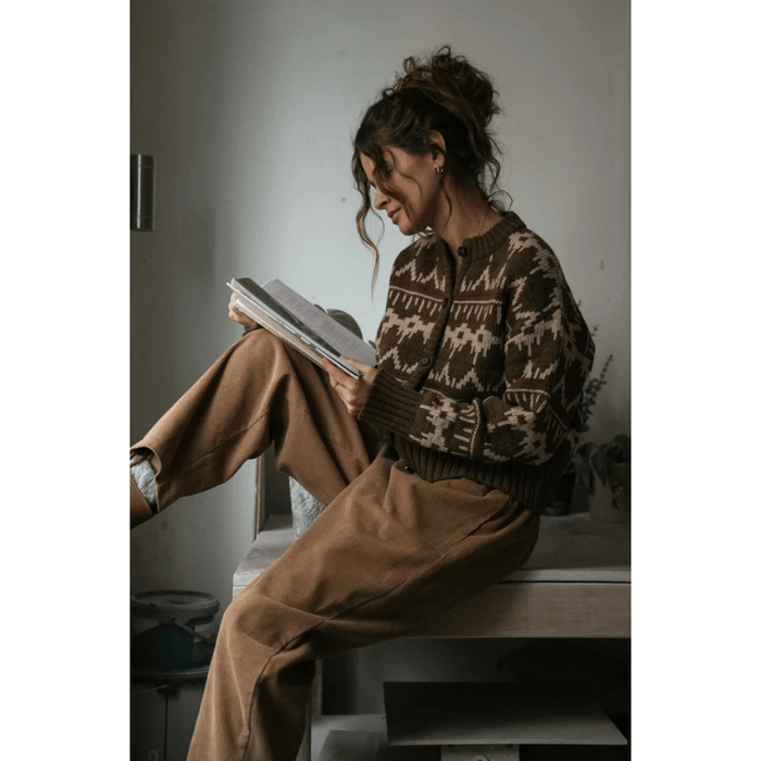 Beaumont Organic Sugi-Sue Knitted Cardigan Sweaters Parts and Labour Hood River Oregon Clothing Store