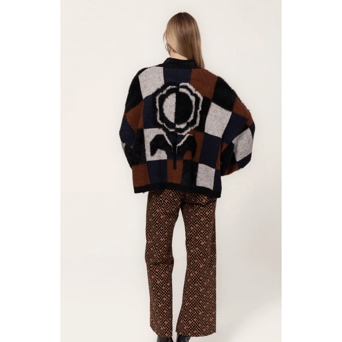 Bel Kazan Flower Power Cardigan Flower Power / OS Coats & Jackets Parts and Labour Hood River Oregon Clothing Store
