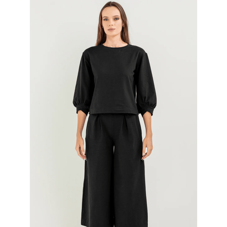 Bel Kazan Lyra Top Black / XS Shirts & Tops Parts and Labour Hood River Oregon Clothing Store