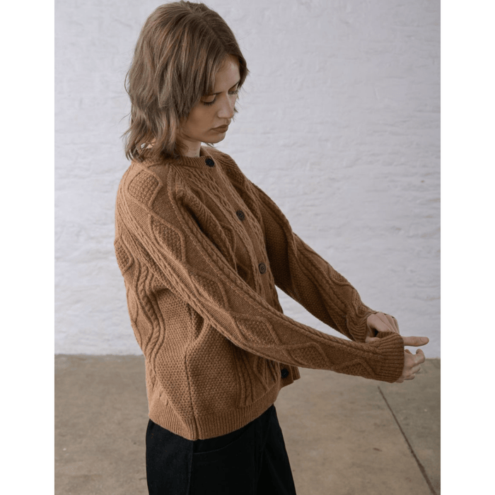 Bibico Derby Aran Cardigan Sweaters Parts and Labour Hood River Oregon Clothing Store