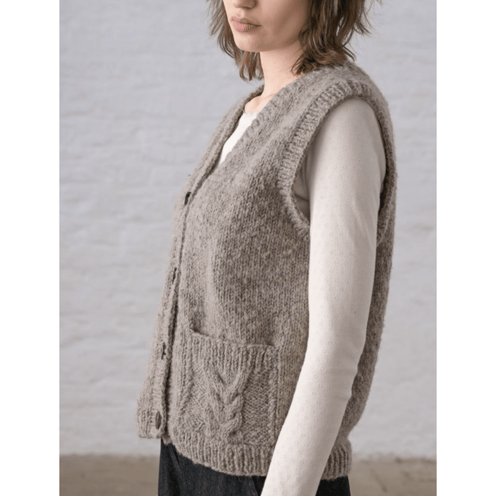 Bibico Mira Hand Knitted Vest Vest Parts and Labour Hood River Oregon Clothing Store