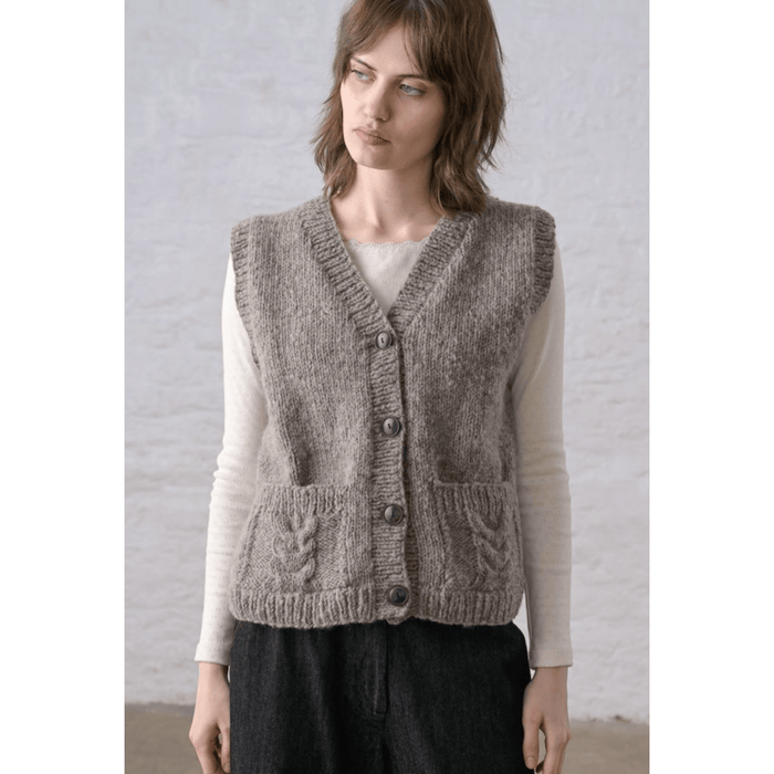 Bibico Mira Hand Knitted Vest Vest Parts and Labour Hood River Oregon Clothing Store