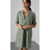 Bibico Wren Dress Green Stripe / XS Dresses & Jumpsuits Parts and Labour Hood River Oregon Clothing Store