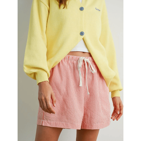 BUTTERMELON Drawstring Striped Shorts Bottoms Parts and Labour Hood River Oregon Clothing Store