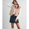 BUTTERMELON Floral Fleece Sleeveless Vest Vest Parts and Labour Hood River Oregon Clothing Store