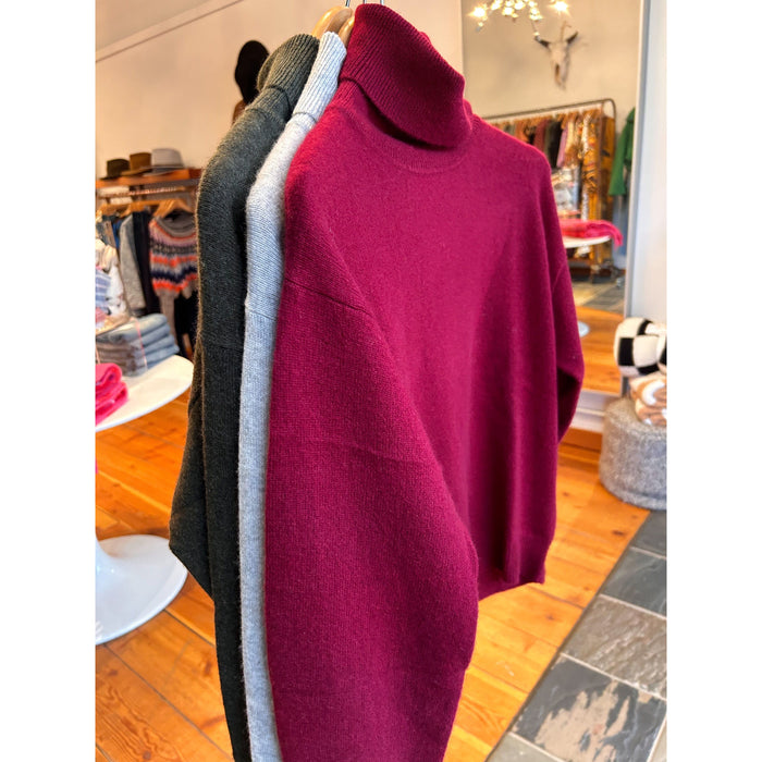 Crush Cashmere Malibu Roll Neck Sweater Shirts & Tops Parts and Labour Hood River Oregon Clothing Store