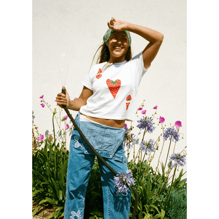 Daydreamer Ace of Strawberries Solo Tee Shirts & Tops Parts and Labour Hood River Oregon Clothing Store