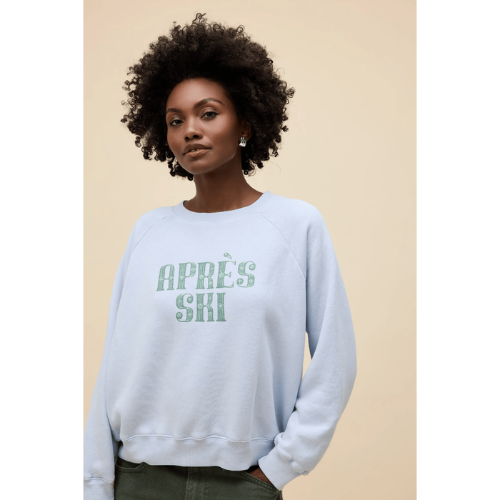 Daydreamer Apres Ski Shrunken Raglan Sweatshirt Light Dusk / XS Sweaters Parts and Labour Hood River Oregon Clothing Store