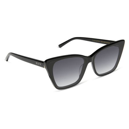 DIFF Eyewear Alina Sunglasses Black Grey Gradient Accessories Parts and Labour Hood River Oregon Clothing Store