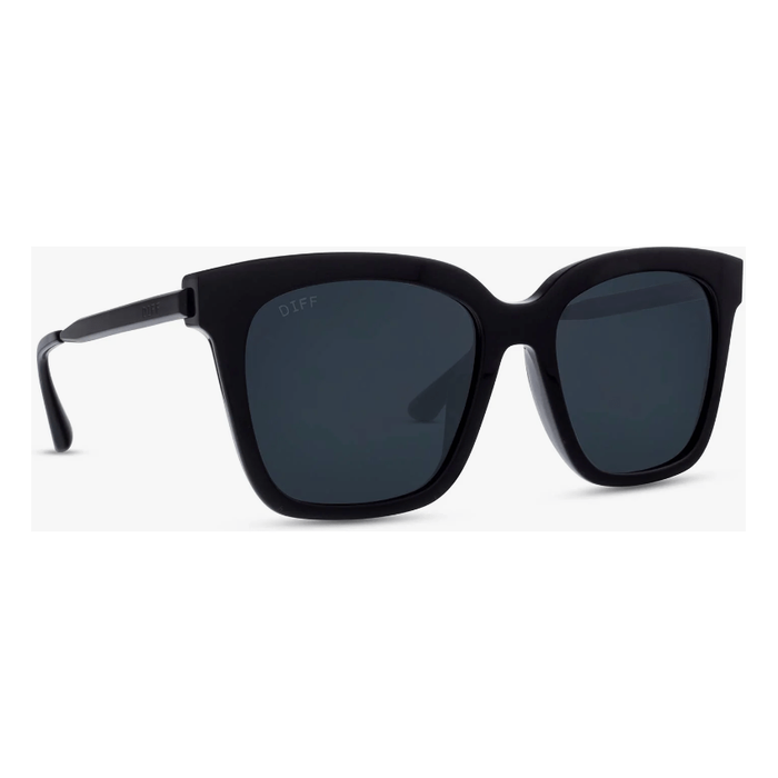 DIFF Eyewear Bella Sunglasses Black + Grey Polarized Accessories Parts and Labour Hood River Oregon Clothing Store