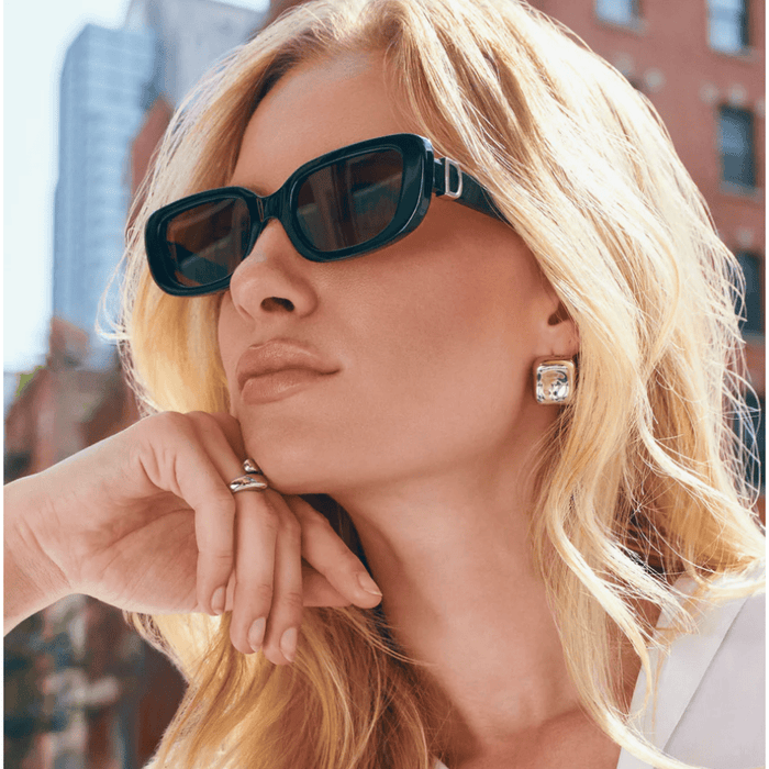 DIFF Eyewear Daphne Rectangle Sunglasses Accessories Parts and Labour Hood River Oregon Clothing Store