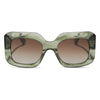 DIFF Eyewear Giada Sunglasses Matcha + Brown Gradient Accessories Parts and Labour Hood River Oregon Clothing Store