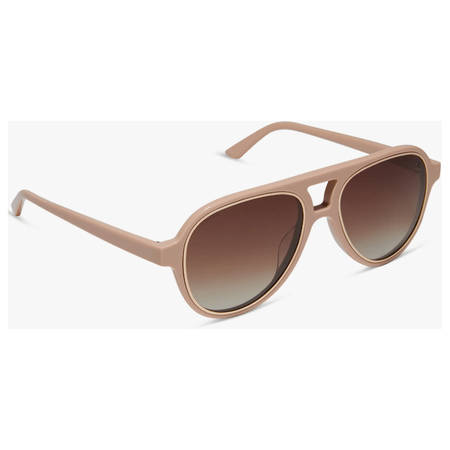DIFF Eyewear Iconica Pia Sunglasses Nude + Brown Gradient Accessories Parts and Labour Hood River Oregon Clothing Store