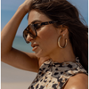 DIFF Eyewear Jessie James Decker Nash Sunglasses Espresso Tort + Brown Accessories Parts and Labour Hood River Oregon Clothing Store