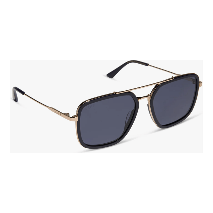DIFF Eyewear Jordan Navigator Sunglasses Gold Royal Temple + Midnight Accessories Parts and Labour Hood River Oregon Clothing Store