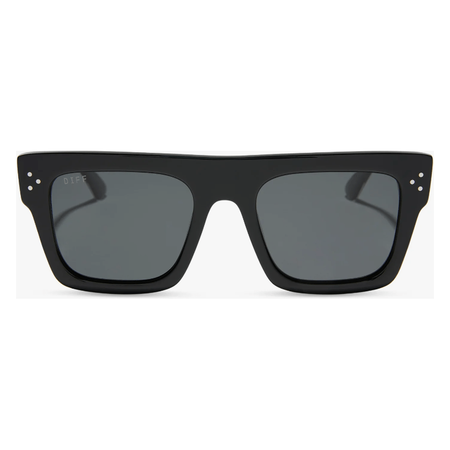 DIFF Eyewear Roberts Sunglasses Black + Grey Polarized Accessories Parts and Labour Hood River Oregon Clothing Store