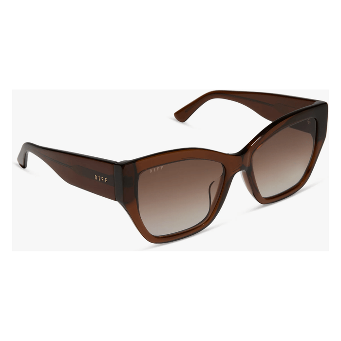 DIFF Eyewear Vivienne Sunglasses Whiskey + Brown Gradient Accessories Parts and Labour Hood River Oregon Clothing Store